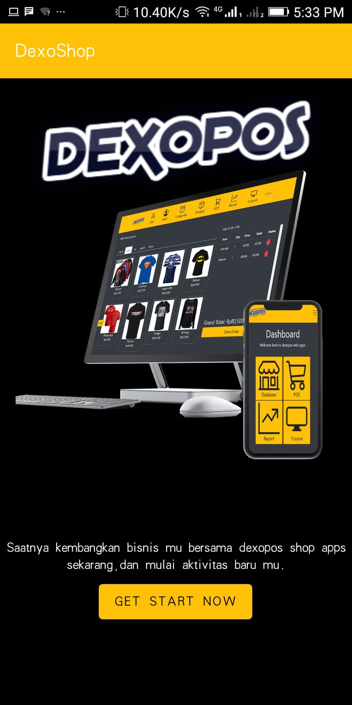 Pembuatan website , aplikasi kasir toko,aplikasi restoran cafe ,aplikasi sekolah , dan aplikasi android app bundle.